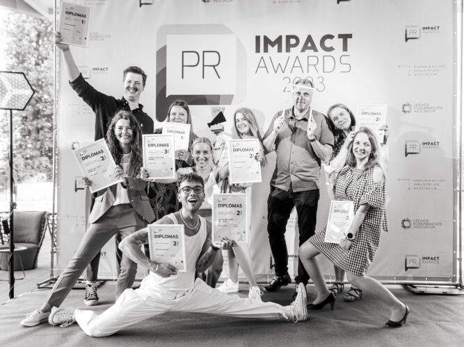 „PR Impact Awards 2023“ apdovanoti geriausi komunikacijos projektai