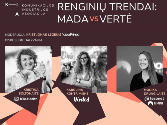 Renginių “Trend’ai”: mada vs vertė